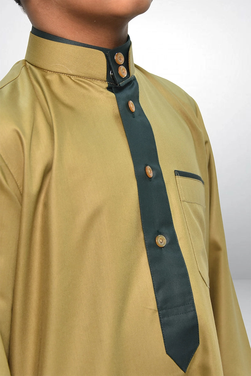 The Zayd – Olive Gold & Deep Pine