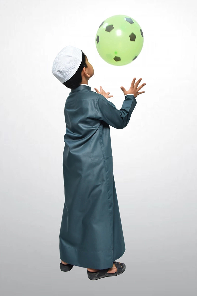 The Yusuf – Teal & Pearl